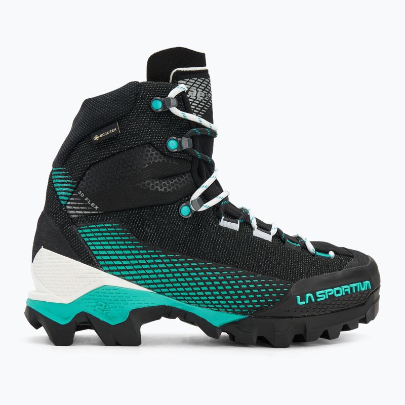 Moteriški alpinizmo batai La Sportiva Aequilibrium ST GTX black/aqua 2