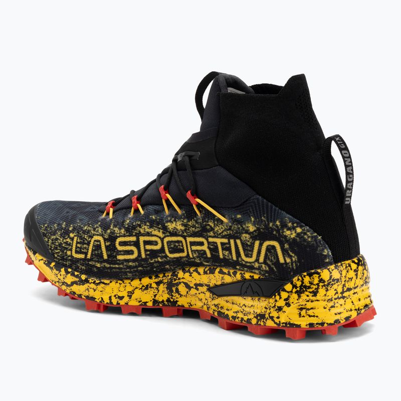 Vyriški bėgimo batai La Sportiva Uragano GTX black/yellow 3