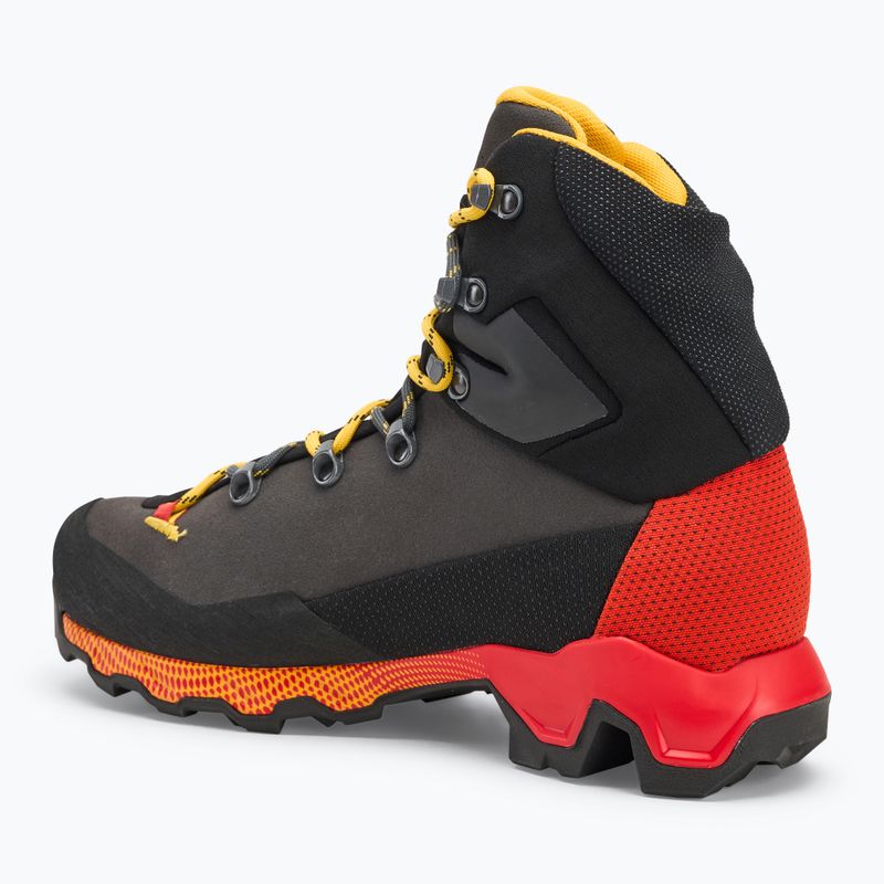 Vyriški trekingo batai La Sportiva Aequilibrium Trek GTX carbon/yellow 3