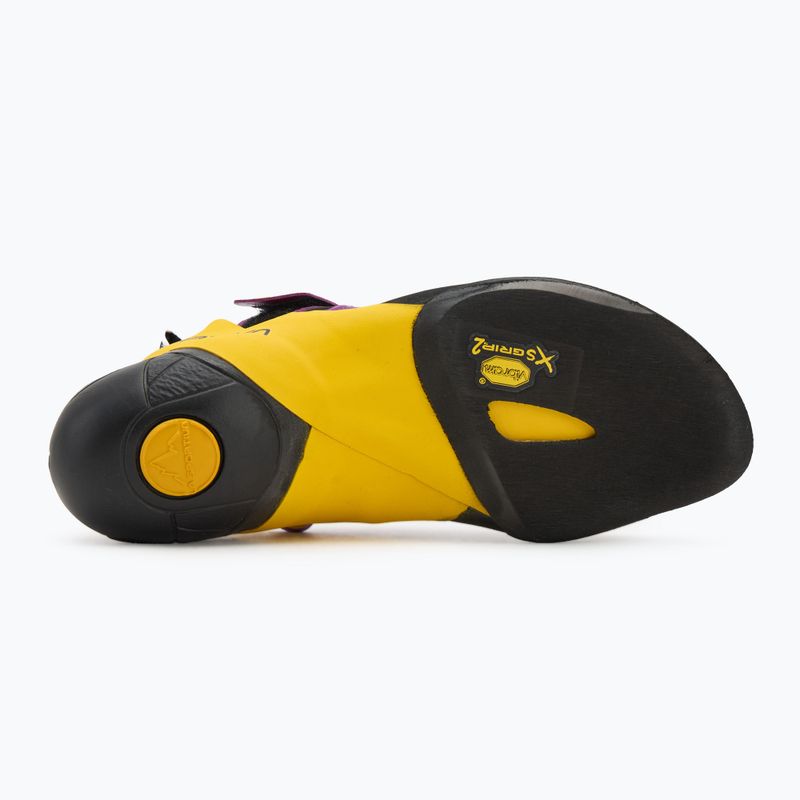 Vyriški laipiojimo bateliai La Sportiva Skwama purple/yellow 4