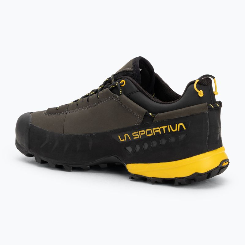 Vyriški priėjimo prie trasų batai La Sportiva TX5 Low GTX carbon/ yellow 3