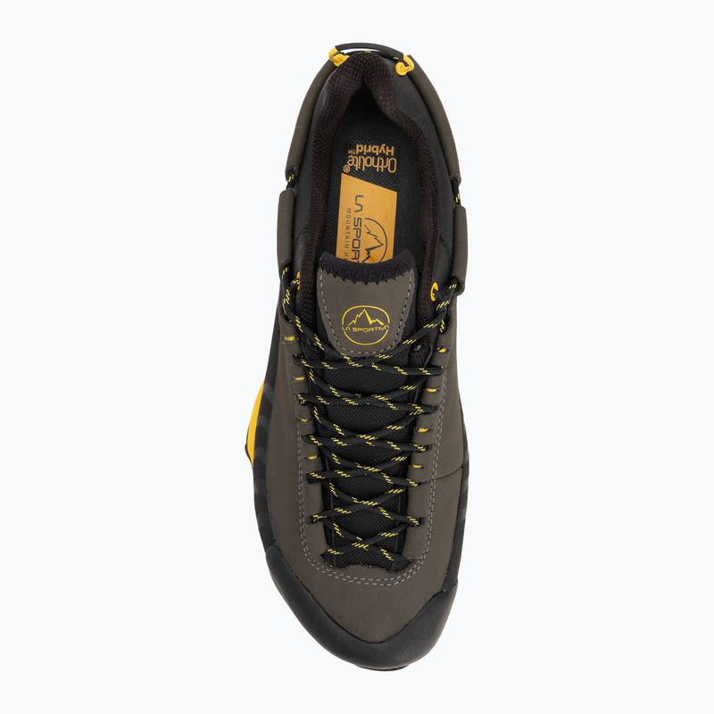 Vyriški priėjimo prie trasų batai La Sportiva TX5 Low GTX carbon/ yellow 5