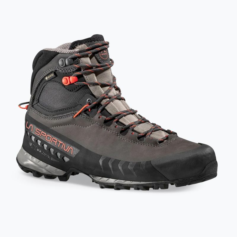 Moteriški priėjimo prie trasų batai La Sportiva TX5 GTX carbon/paprika 8