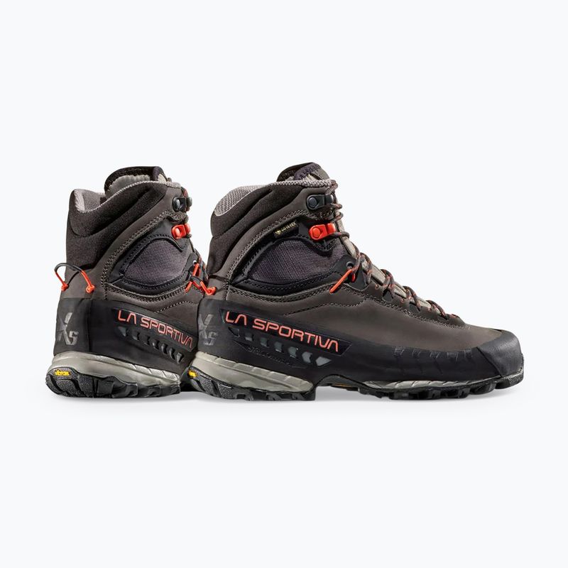 Moteriški priėjimo prie trasų batai La Sportiva TX5 GTX carbon/paprika 12