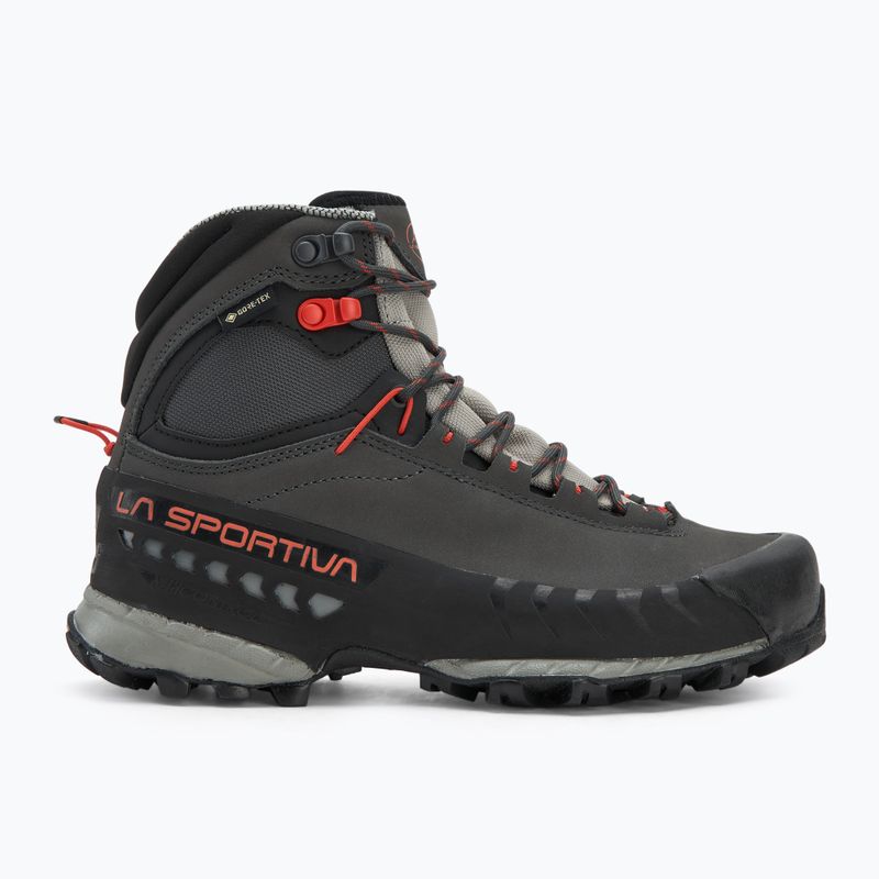 Moteriški priėjimo prie trasų batai La Sportiva TX5 GTX carbon/paprika 2