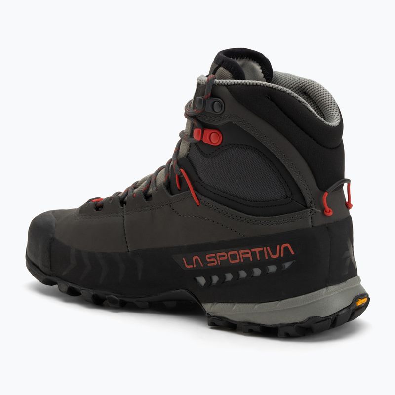 Moteriški priėjimo prie trasų batai La Sportiva TX5 GTX carbon/paprika 3