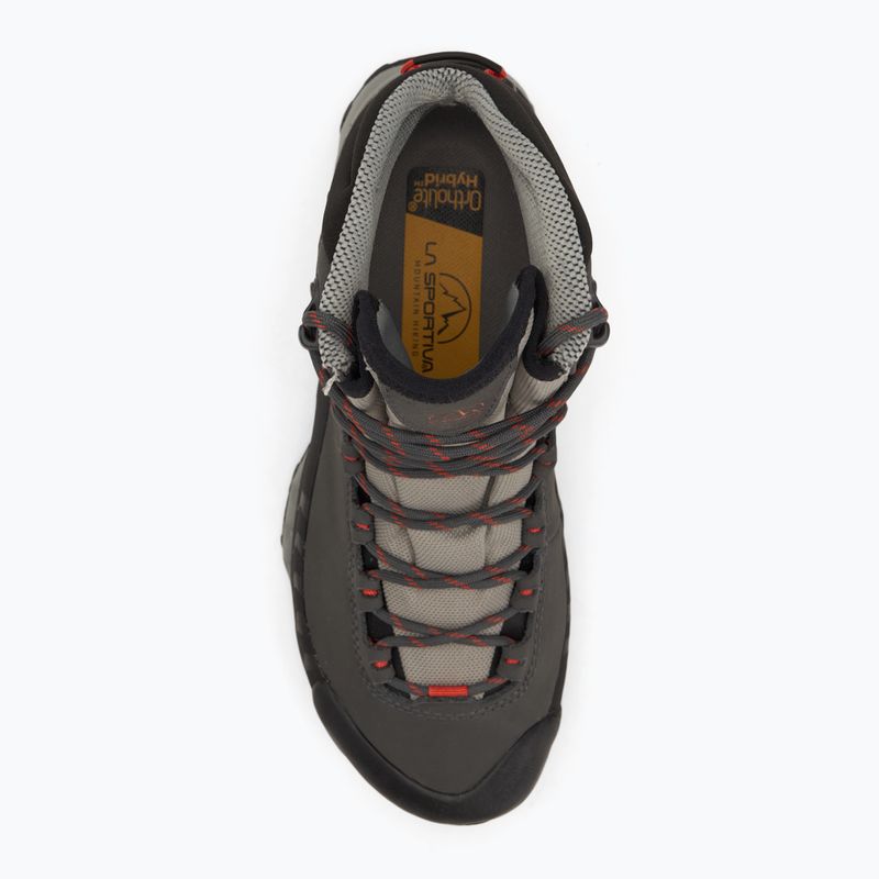 Moteriški priėjimo prie trasų batai La Sportiva TX5 GTX carbon/paprika 5