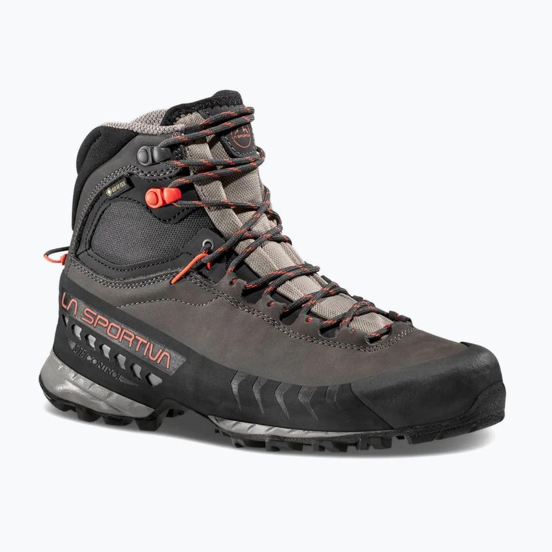 Moteriški priėjimo prie trasų batai La Sportiva TX5 GTX carbon/paprika 8