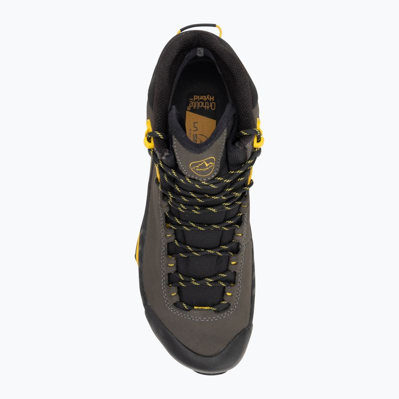 Vyriški priėjimo prie trasų batai La Sportiva TX5 GTX carbon/ yellow 5