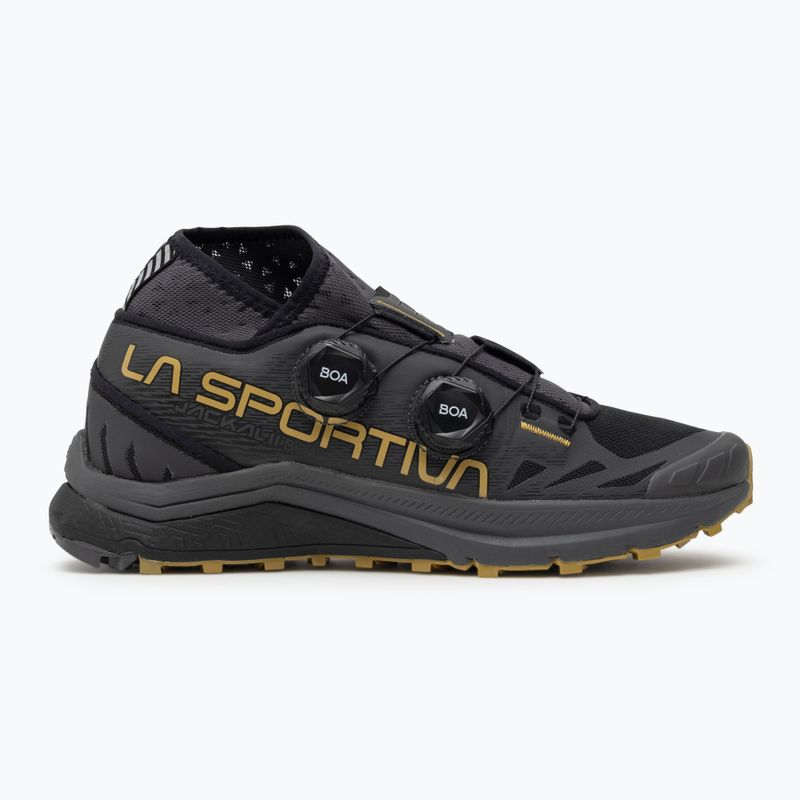 Vyriški bėgimo batai La Sportiva Jackal II Boa black/savana 2