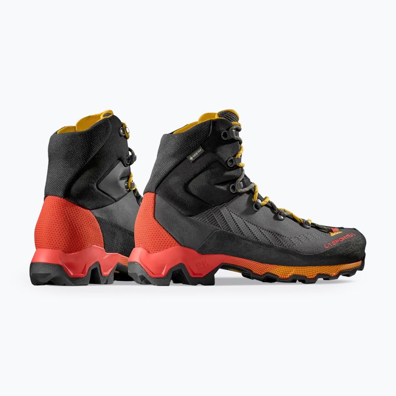 Vyriški trekingo batai La Sportiva Aequilibrium Trek GTX carbon/yellow 11