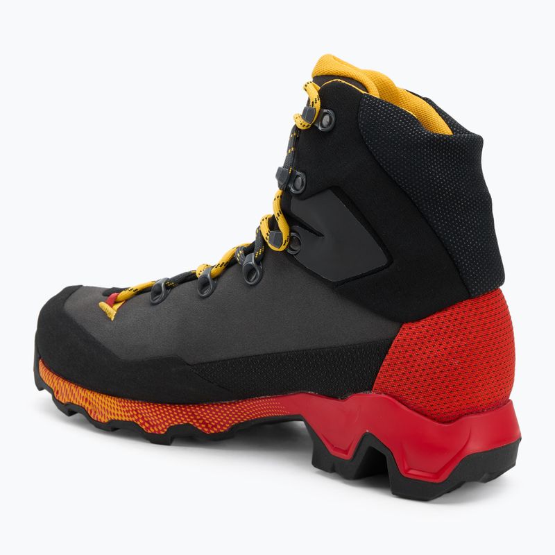 Vyriški trekingo batai La Sportiva Aequilibrium Trek GTX carbon/yellow 3