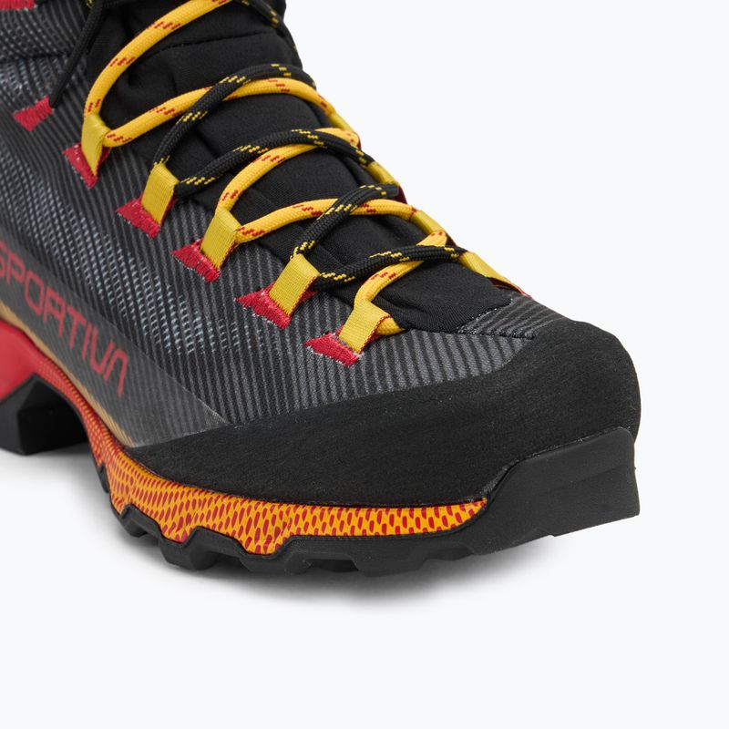 Vyriški turistiniai batai La Sportiva Aequilibrium Hike GTX carbon/yellow 7
