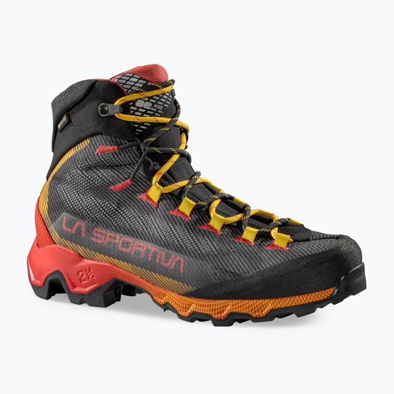 Vyriški turistiniai batai La Sportiva Aequilibrium Hike GTX carbon/yellow 8