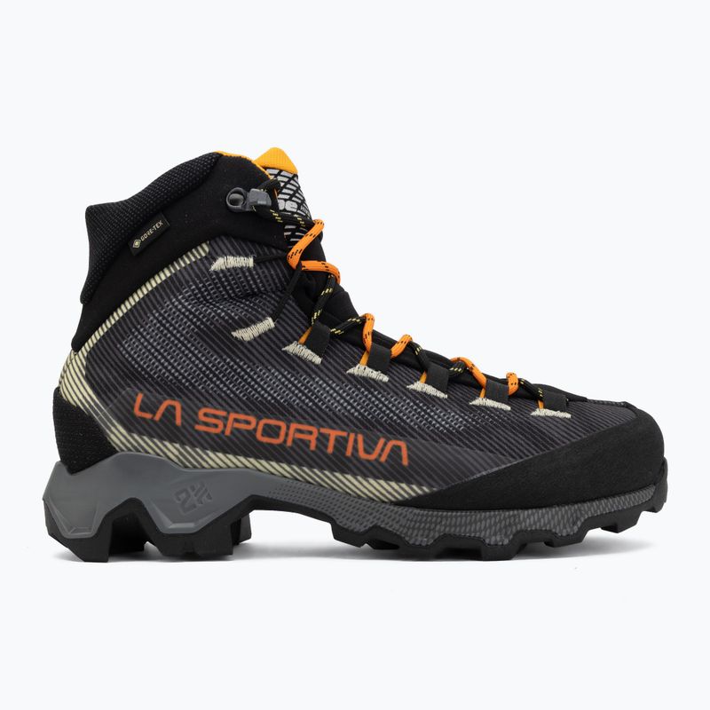 Vyriški žygio batai La Sportiva Aequalibrum Hike GTX carbon/papaya 2