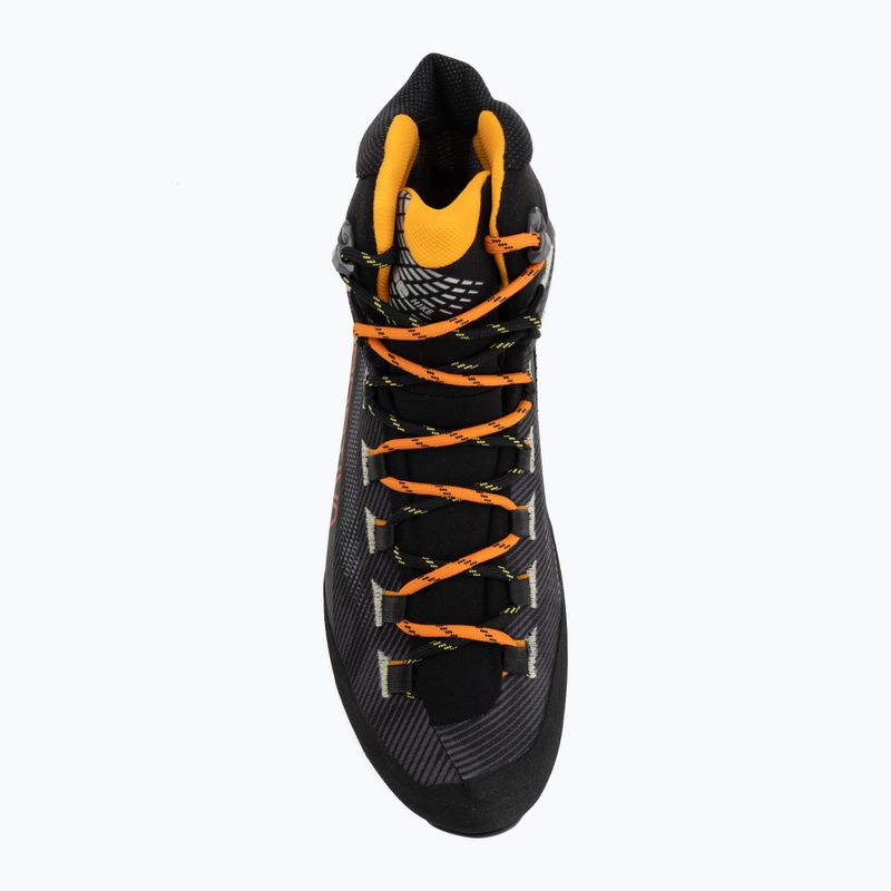 Vyriški žygio batai La Sportiva Aequalibrum Hike GTX carbon/papaya 5