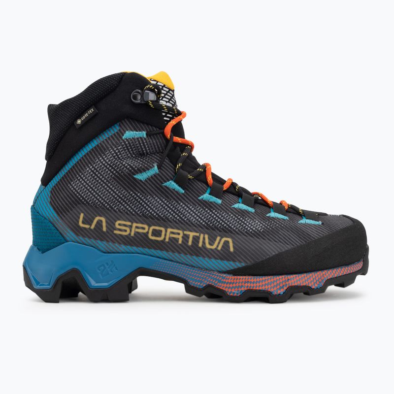 Vyriški žygio batai La Sportiva Aequalibrum Hike GTX carbon/tropic blue 2