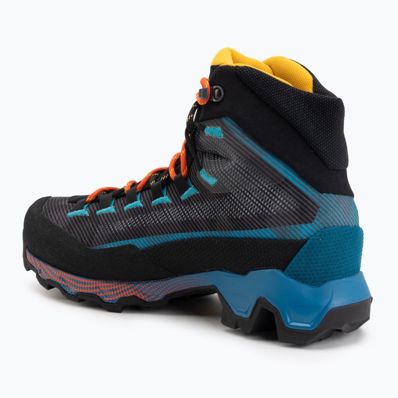Vyriški žygio batai La Sportiva Aequalibrum Hike GTX carbon/tropic blue 3