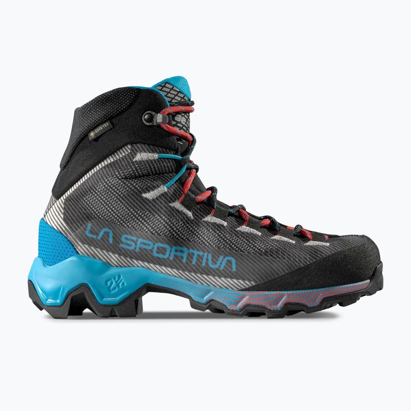 Moteriški žygio batai La Sportiva Aequalibrum Hike GTX carbon/malibu blue 2