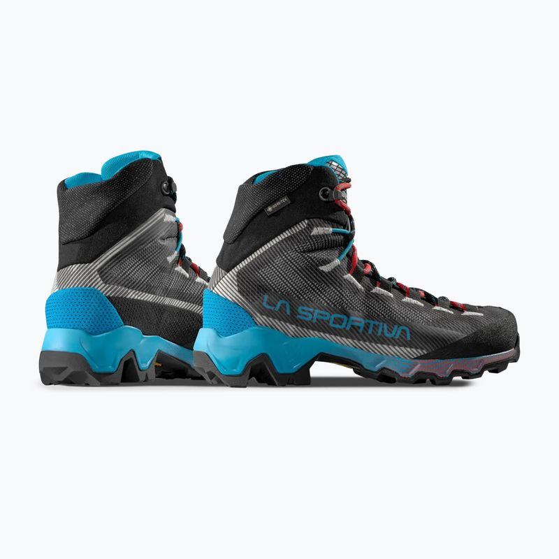 Moteriški žygio batai La Sportiva Aequalibrum Hike GTX carbon/malibu blue 3