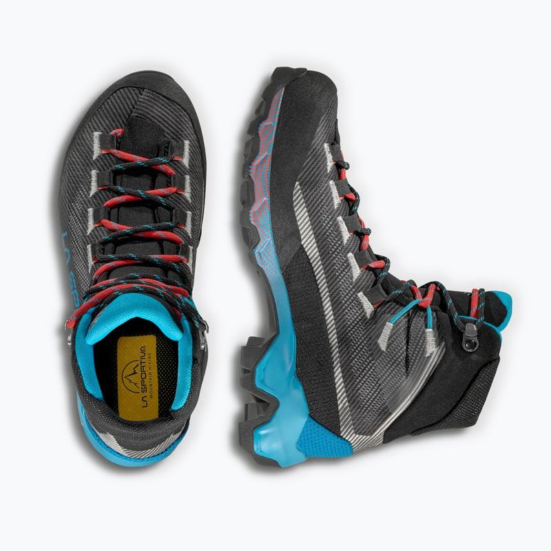 Moteriški žygio batai La Sportiva Aequalibrum Hike GTX carbon/malibu blue 5
