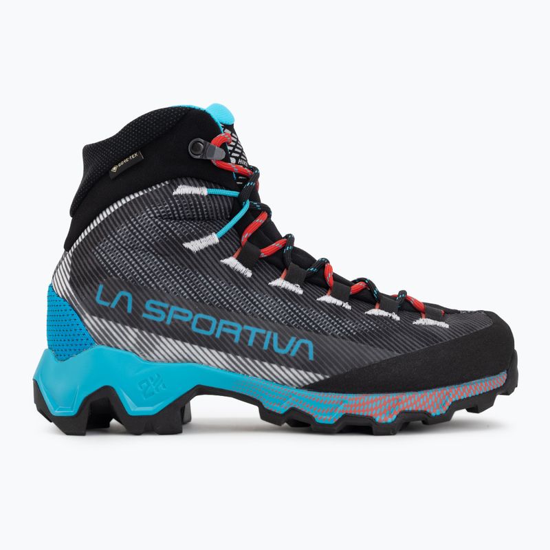 Moteriški žygio batai La Sportiva Aequalibrum Hike GTX carbon/malibu blue 2