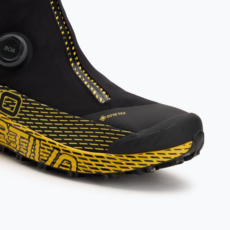 Vyriški bėgimo batai La Sportiva Cyklon Cross GTX black/yellow 7