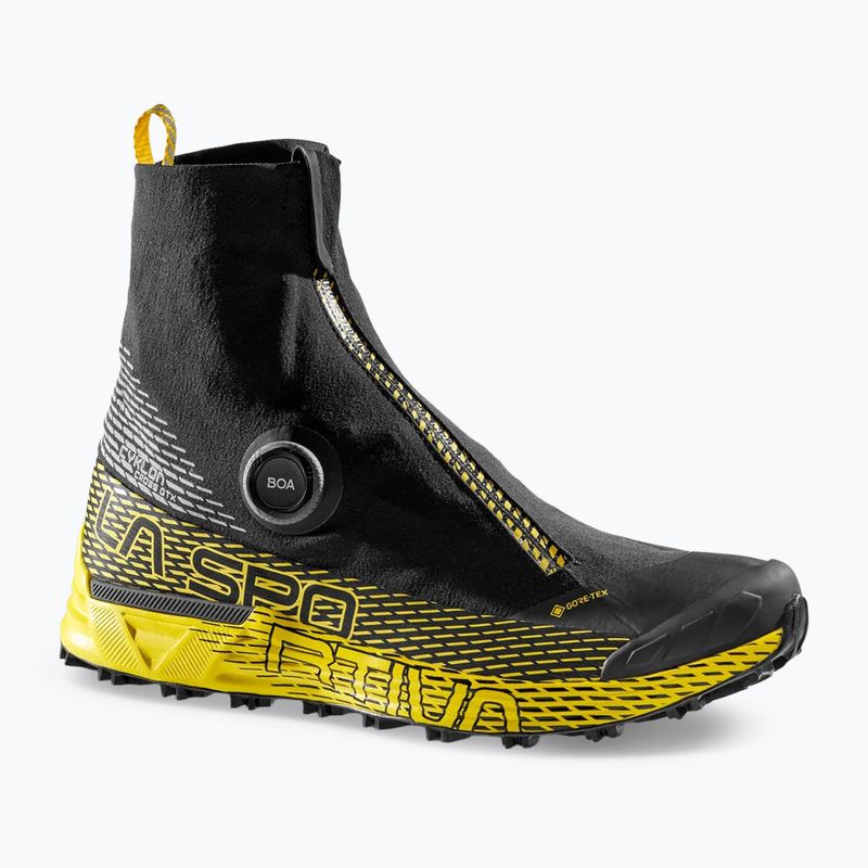 Vyriški bėgimo batai La Sportiva Cyklon Cross GTX black/yellow 8