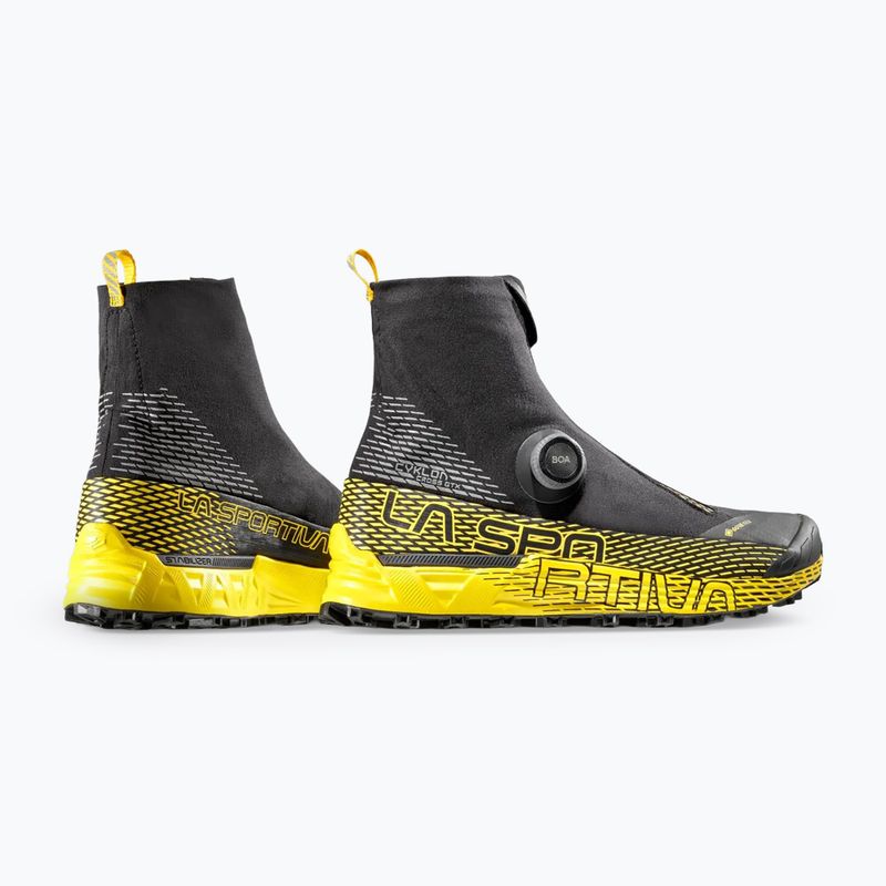 Vyriški bėgimo batai La Sportiva Cyklon Cross GTX black/yellow 15