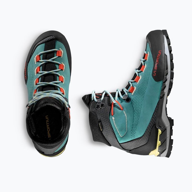 Moteriški aukštų kalnų batai La Sportiva Trango Tech Leather GTX juniper/zest 6