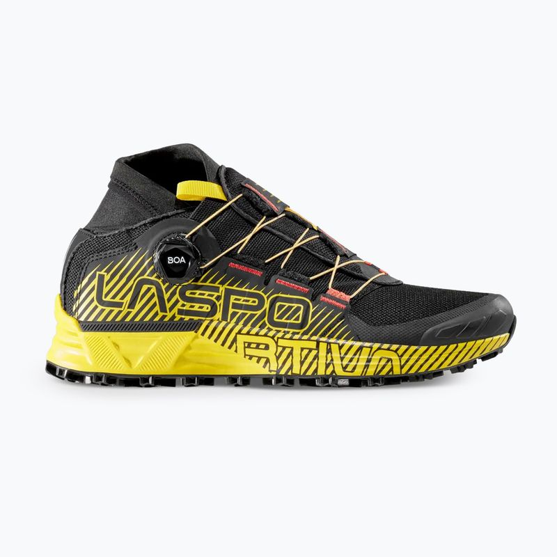 Vyriški bėgimo batai La Sportiva Cyklon black/yellow 9