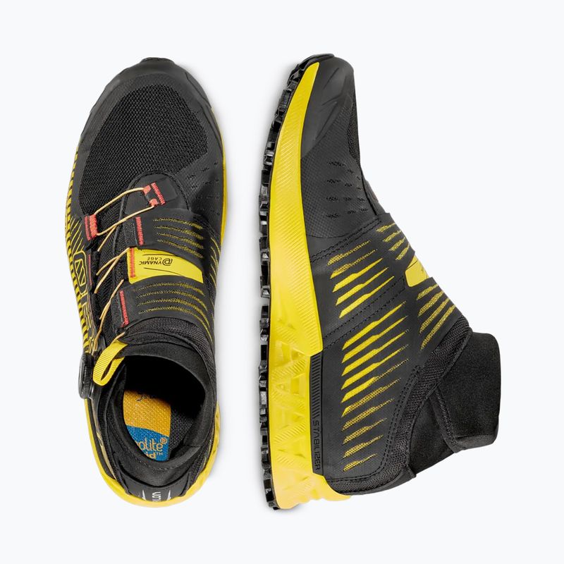 Vyriški bėgimo batai La Sportiva Cyklon black/yellow 13