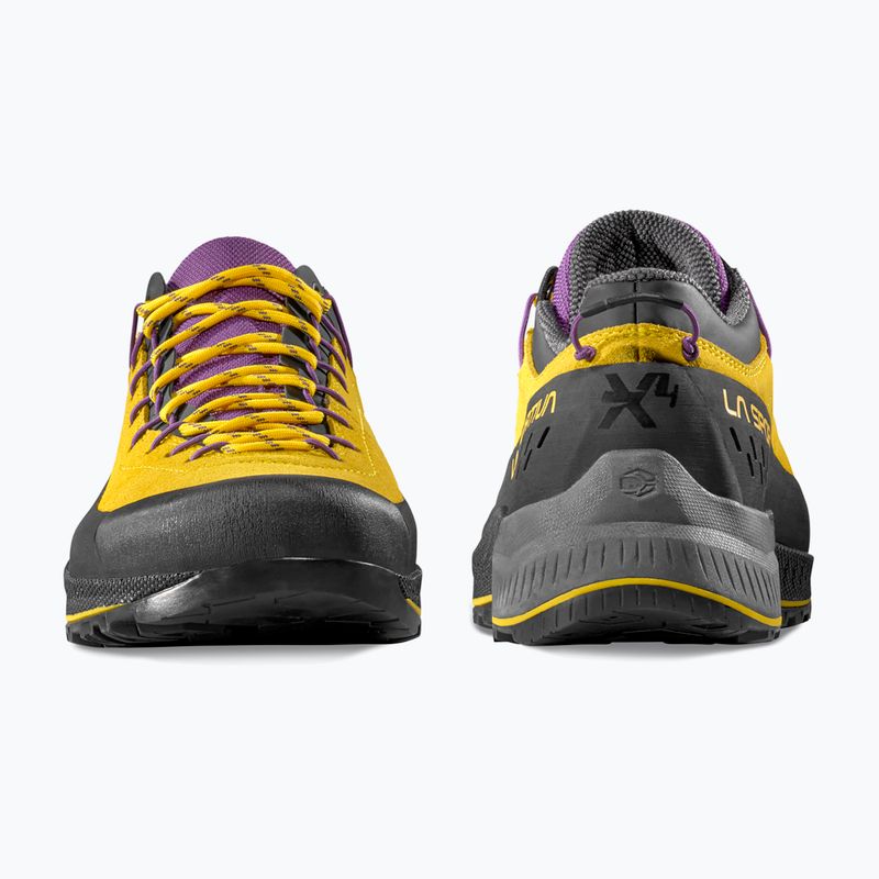 Vyriški priėjimo prie trasų batai La Sportiva TX4 Evo yellow/purple 4