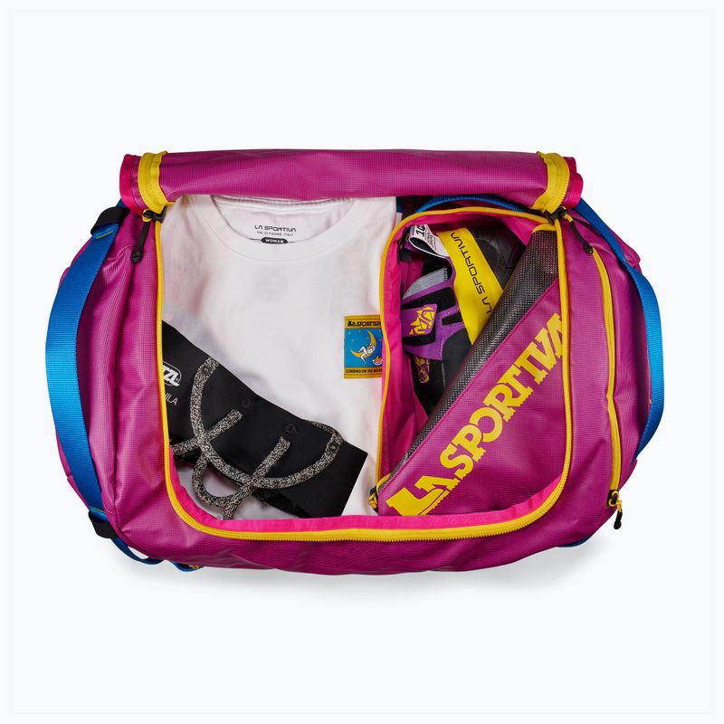 Kelioninis krepšys La Sportiva Nomad Duffel 40 l fuchsia/yellow 4