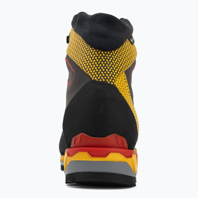 Vyriški aukštumų batai La Sportiva Trango Tech Leather GTX black/yellow 6