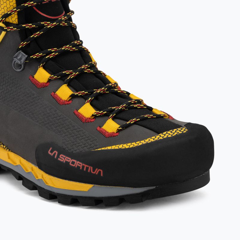 Vyriški aukštumų batai La Sportiva Trango Tech Leather GTX black/yellow 7