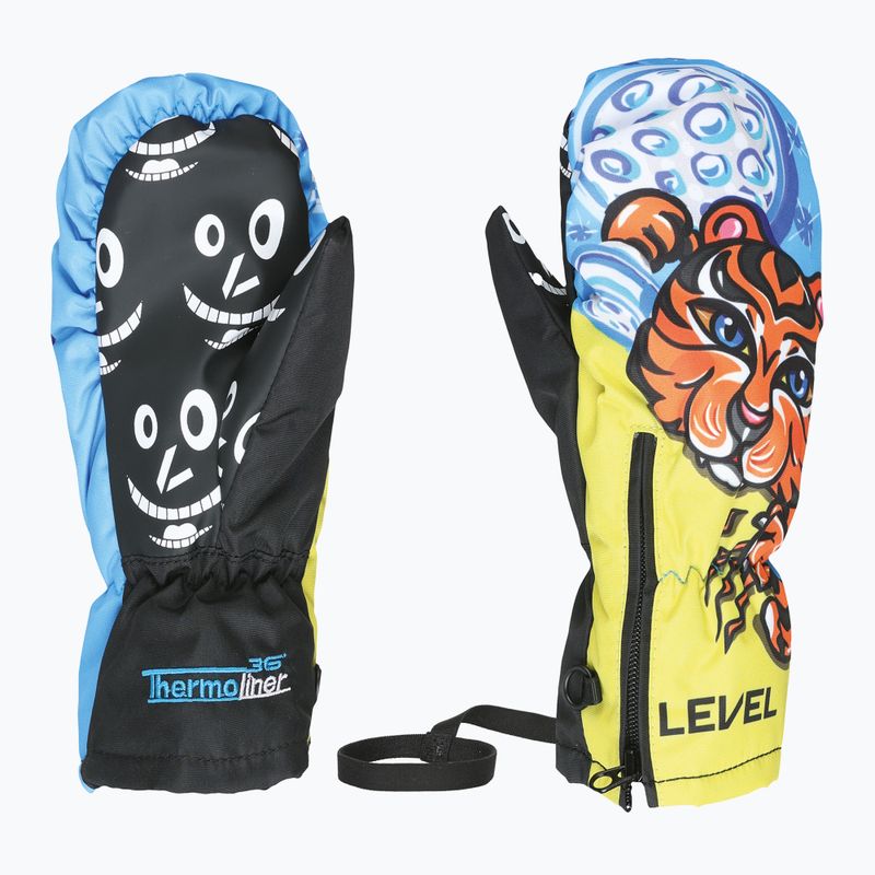 Vaikiškos slidinėjimo pirštinės Level Lucky Mitt sky blue