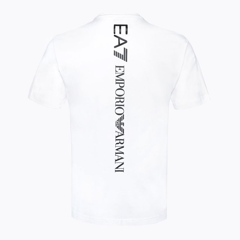 Vyriški marškinėliai EA7 Emporio Armani Train Series Extended Logo white 2