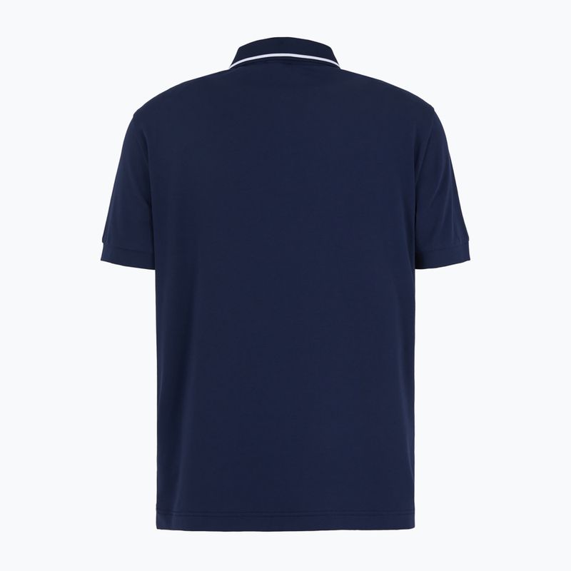 Vyriški polo marškinėliai EA7 Emporio Armani Train Visibility navy blue 2