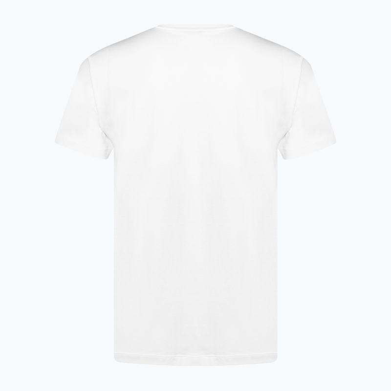 Vyriški marškinėliai EA7 Emporio Armani Train Gold Label Tee Pima Big Logo white 2