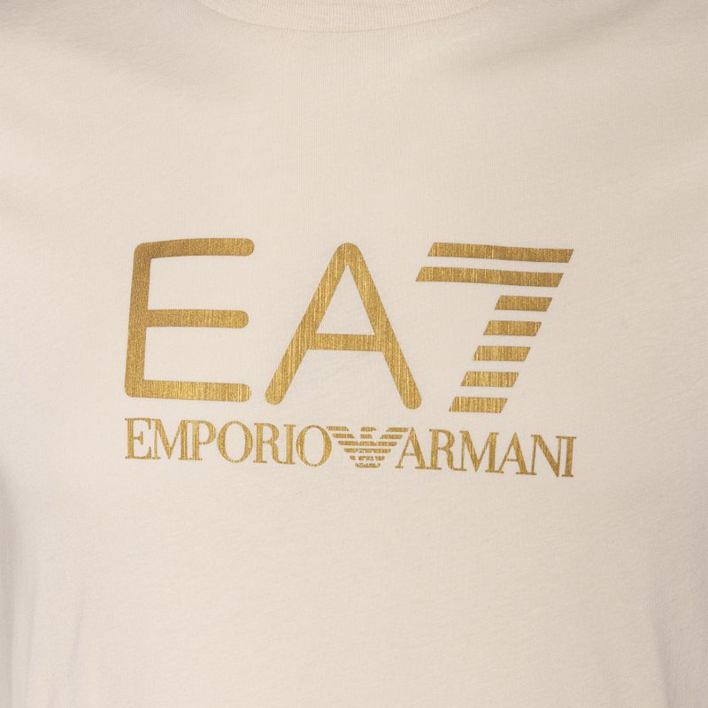 Vyriški marškinėliai EA7 Emporio Armani Train Gold Label Tee Pima Big Logo rainy day 3