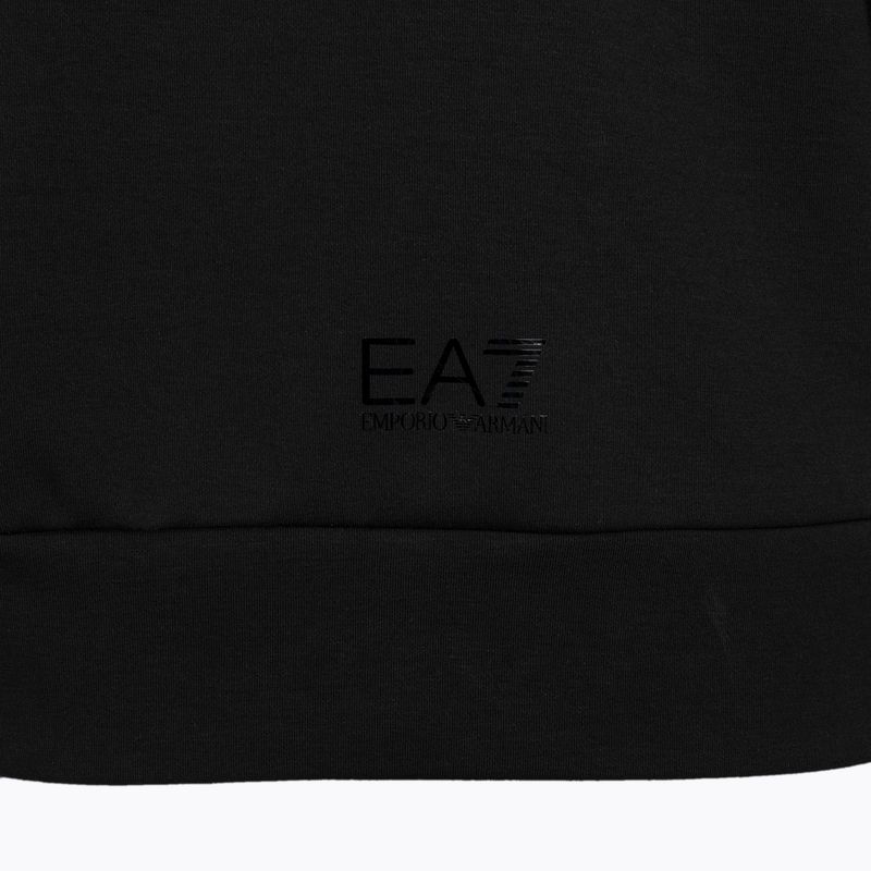 Moteriškas džemperis EA7 Emporio Armani Train Logo Series Hoodie Mirror black/logo black 4