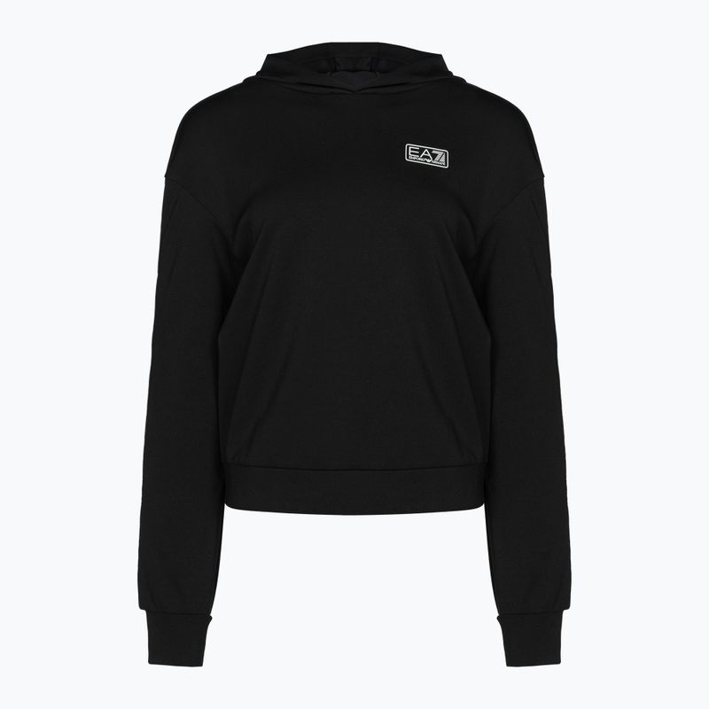 Moteriškas džemperis EA7 Emporio Armani Natural Ventus7 Hoodie black