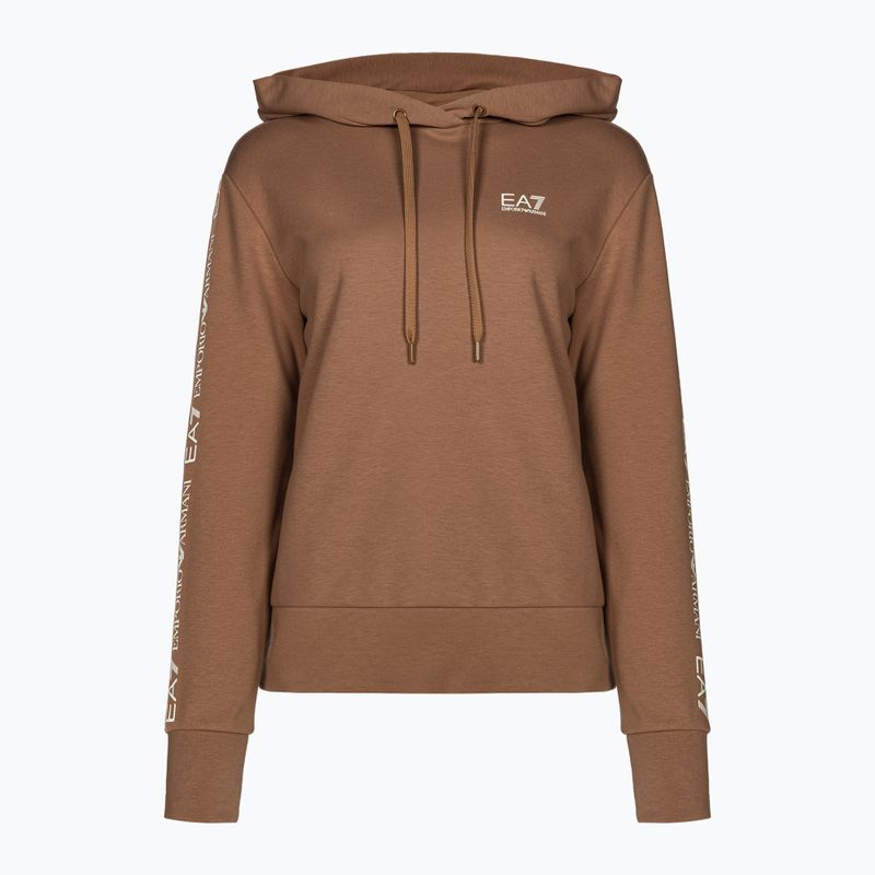 Moteriškas sportinis kostiumas EA7 Emporio Armani Train Tracksuit Extended Logo tan/logo pristine 2