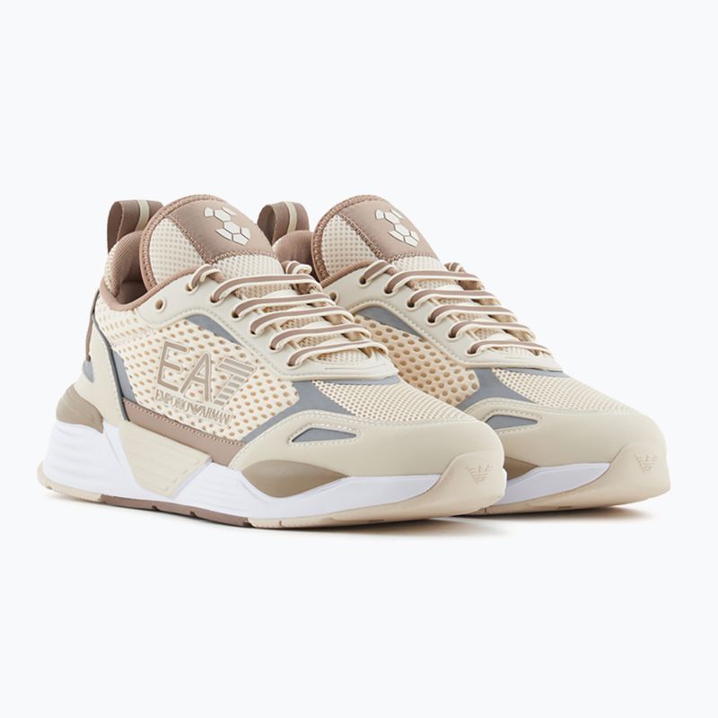 Batai EA7 Emporio Armani Ace Runner Mesh whitecap grey/ portabella 8