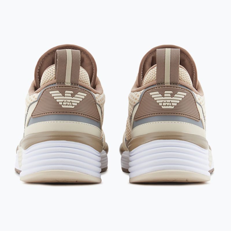 Batai EA7 Emporio Armani Ace Runner Mesh whitecap grey/ portabella 10