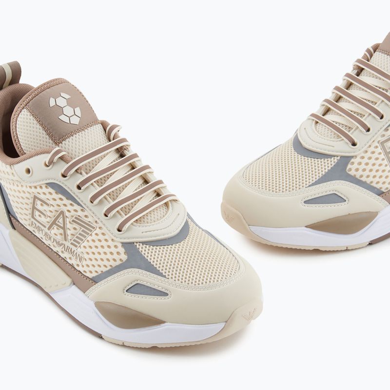 Batai EA7 Emporio Armani Ace Runner Mesh whitecap grey/ portabella 13
