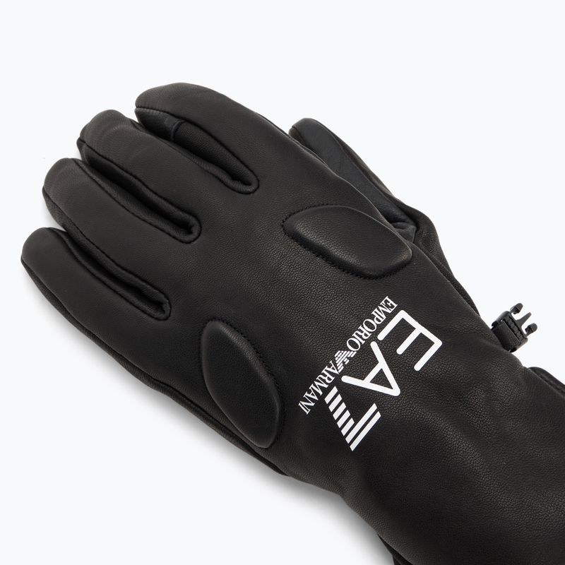 Vyriškos slidinėjimo pirštinės EA7 Emporio Armani Ski Technical no rings black 4