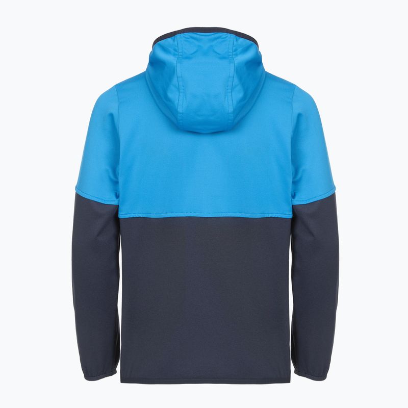 Vaikiškas džemperis CMP Fix Hood b.blue/river/lime 2