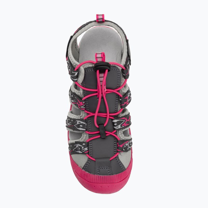 CMP Sahiph pilki/fuksijos spalvos vaikiški sandalai 5